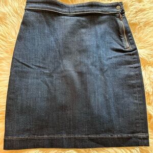 Ann Taylor Factory Jean Skirt Size 6P